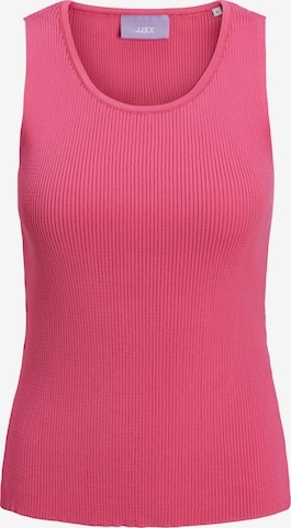 JJXX Knitted Top 'April' in Pink: front