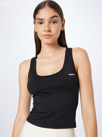 NEBBIA Sports top in Black: front