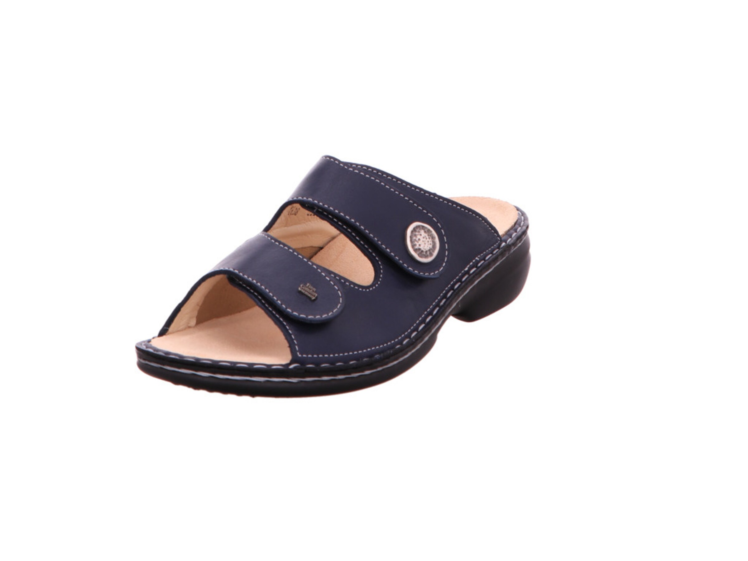 Finn Comfort Muiltjes in Blauw: voorkant