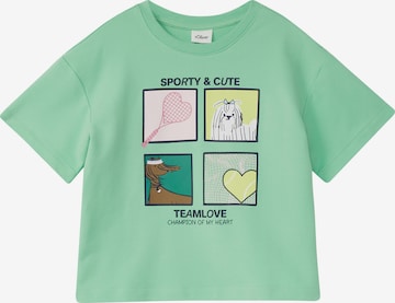 s.Oliver Shirt in Green: front