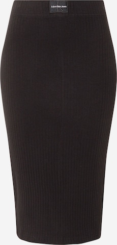 Calvin Klein Jeans Skirt in Black: front