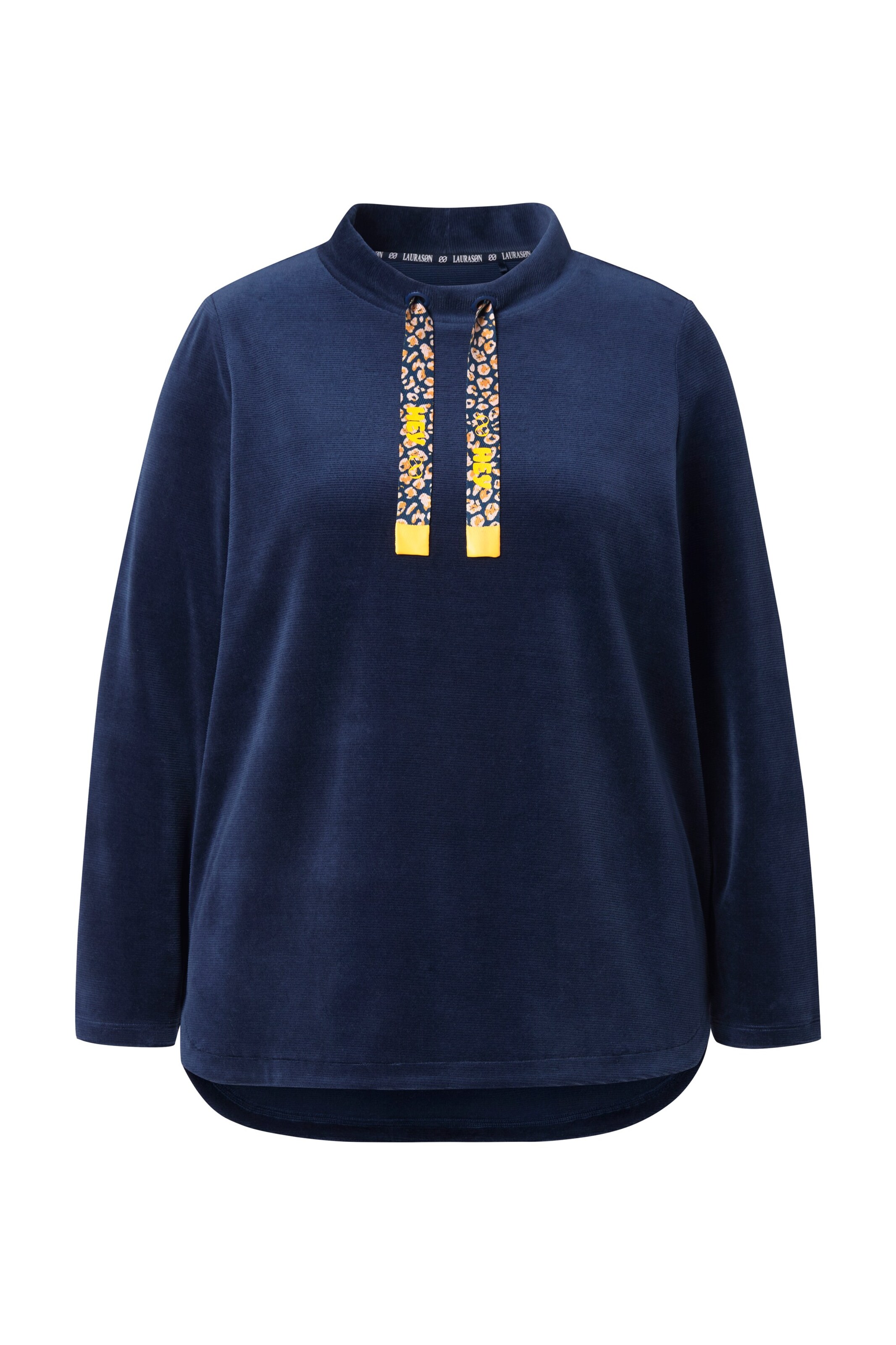 LAURASØN Sweatshirt in Blue: front