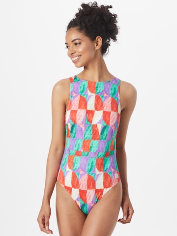 ROXY Bustier Sport fürdőruhák 'STELLA' - vegyes színek: elől