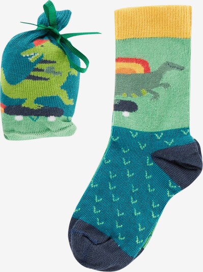 Frugi Ponožky - tmavomodrá / žltá / zelená / petrolejová, Produkt