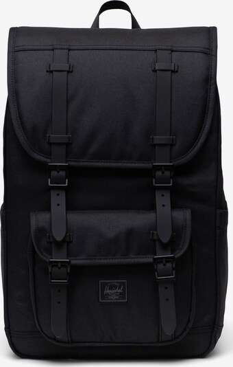 Herschel Sac à dos 'Little America™ Mid' en noir, Vue avec produit