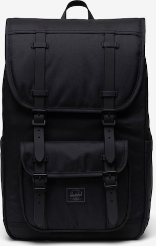 Rucsac 'Little America™ Mid' de la Herschel pe negru: față