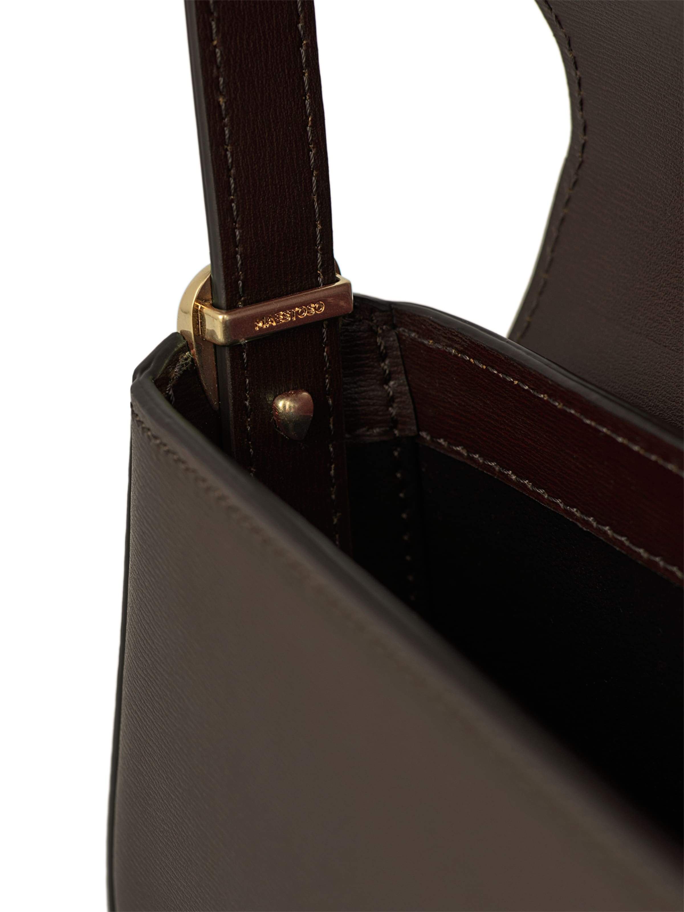 MAESTOSO Handtasche 'Noa Slim'‌‌‌‌‌ in Braun