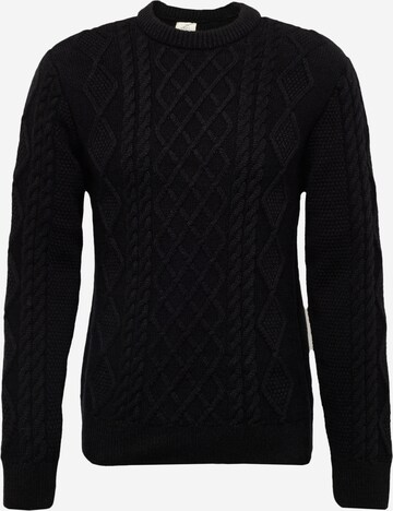 River Island Sweater in Black: front