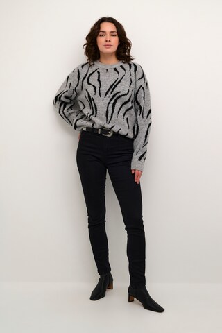 Pull-over 'Billie' Kaffe en gris