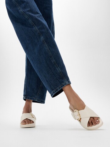 FitFlop Pantolette in Beige