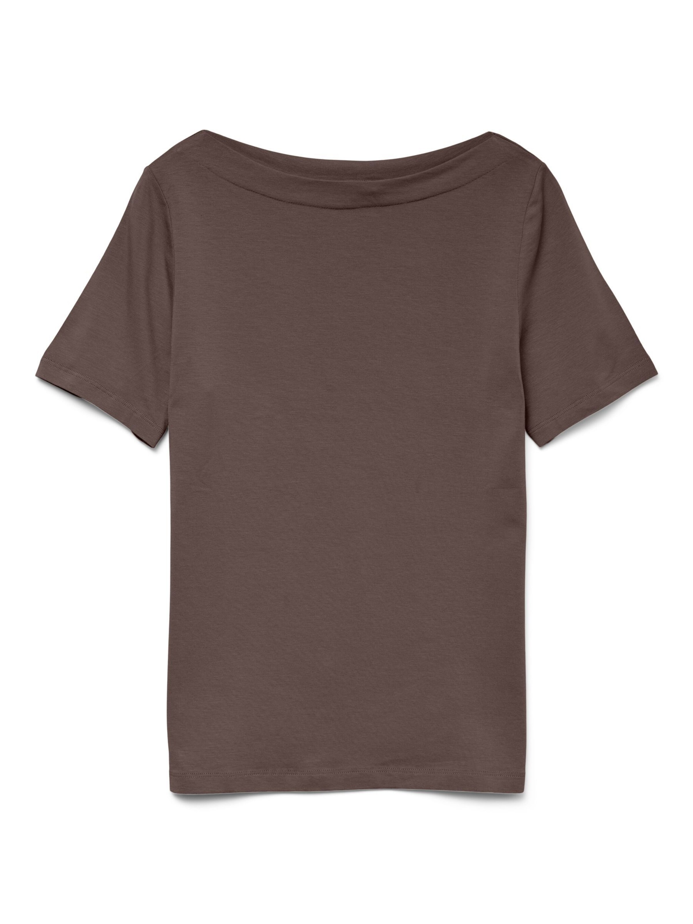 VERO MODA Shirt 'VMPanda' in Bruin: voorkant