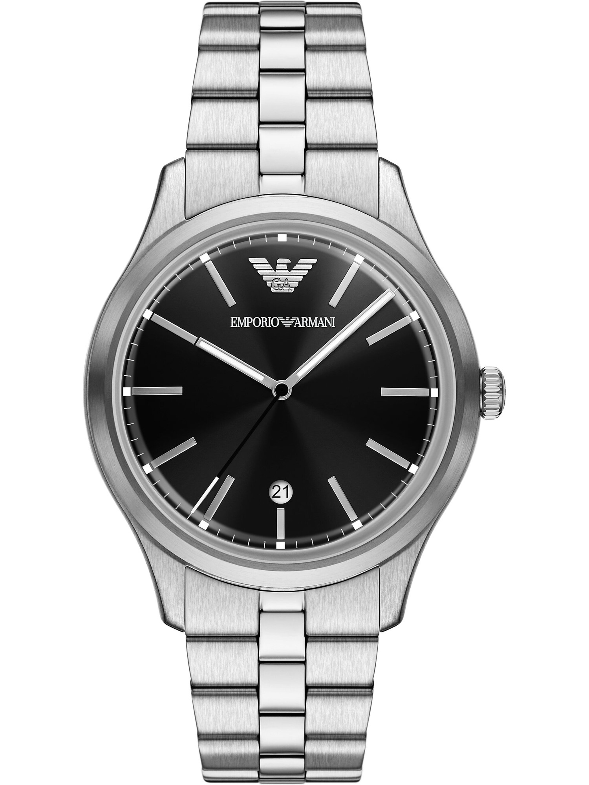 Emporio Armani Analog watch in Silver: front