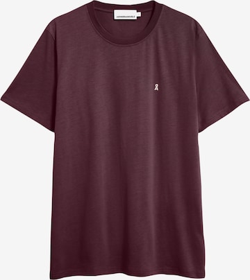 ARMEDANGELS Shirt 'Laaron' in Red: front