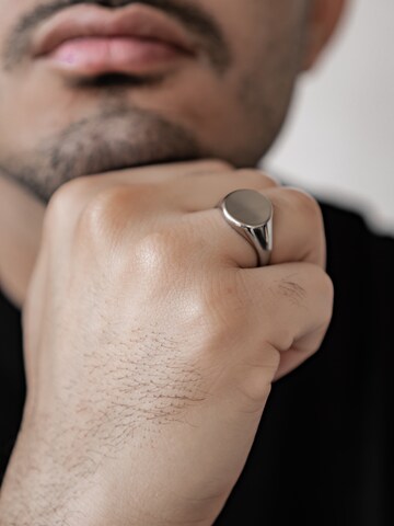 Hey Happiness Ring 'Signet' in Silber