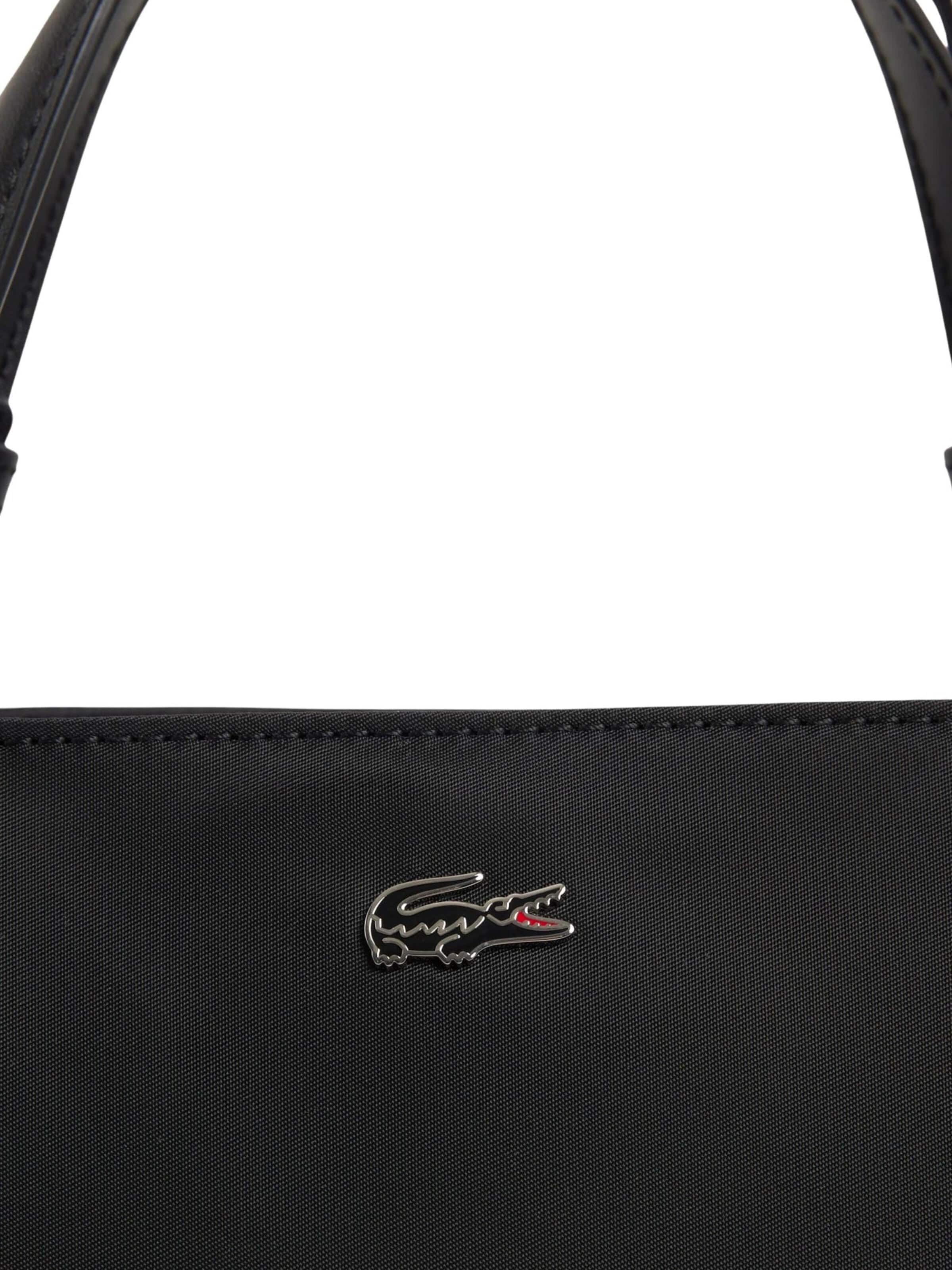 LACOSTE Torebka 'Lacoste Femme Petit sac à main L Day in Noir' w kolorze czarny