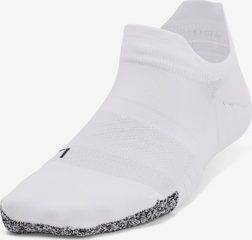 UNDER ARMOUR Athletic Socks 'Breathe' in White