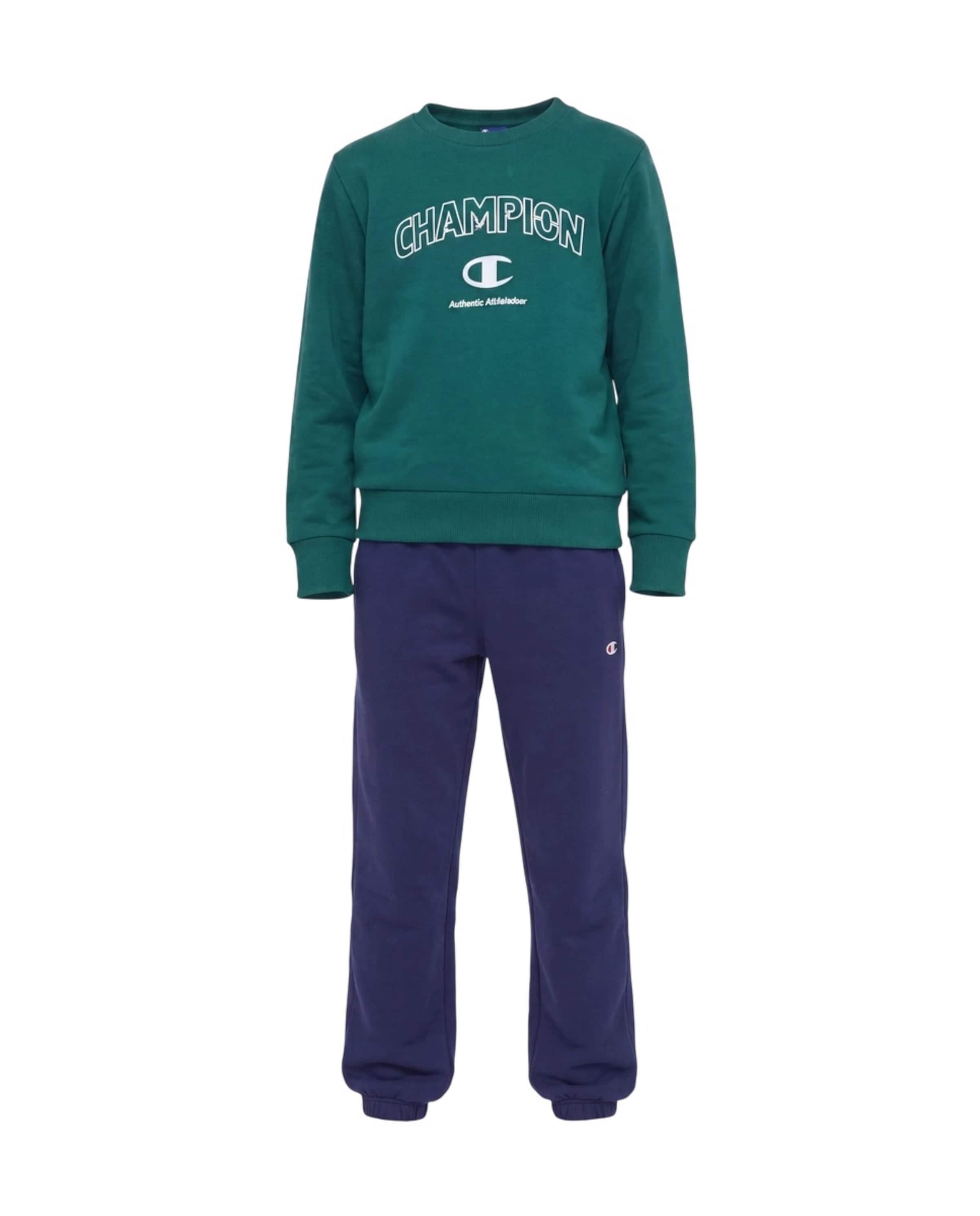Tuta da jogging di Champion in verde: frontale