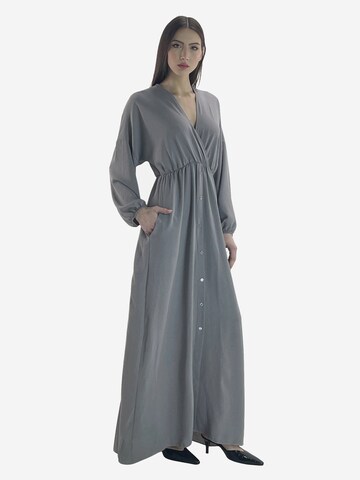 Elara Kleid in Grau
