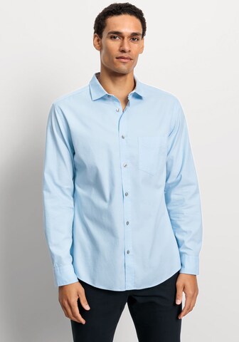 OLYMP Regular fit Business Shirt in Blue: front