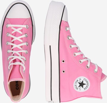 CONVERSE Členkové tenisky 'Chuck Taylor All Star Lift' - ružová