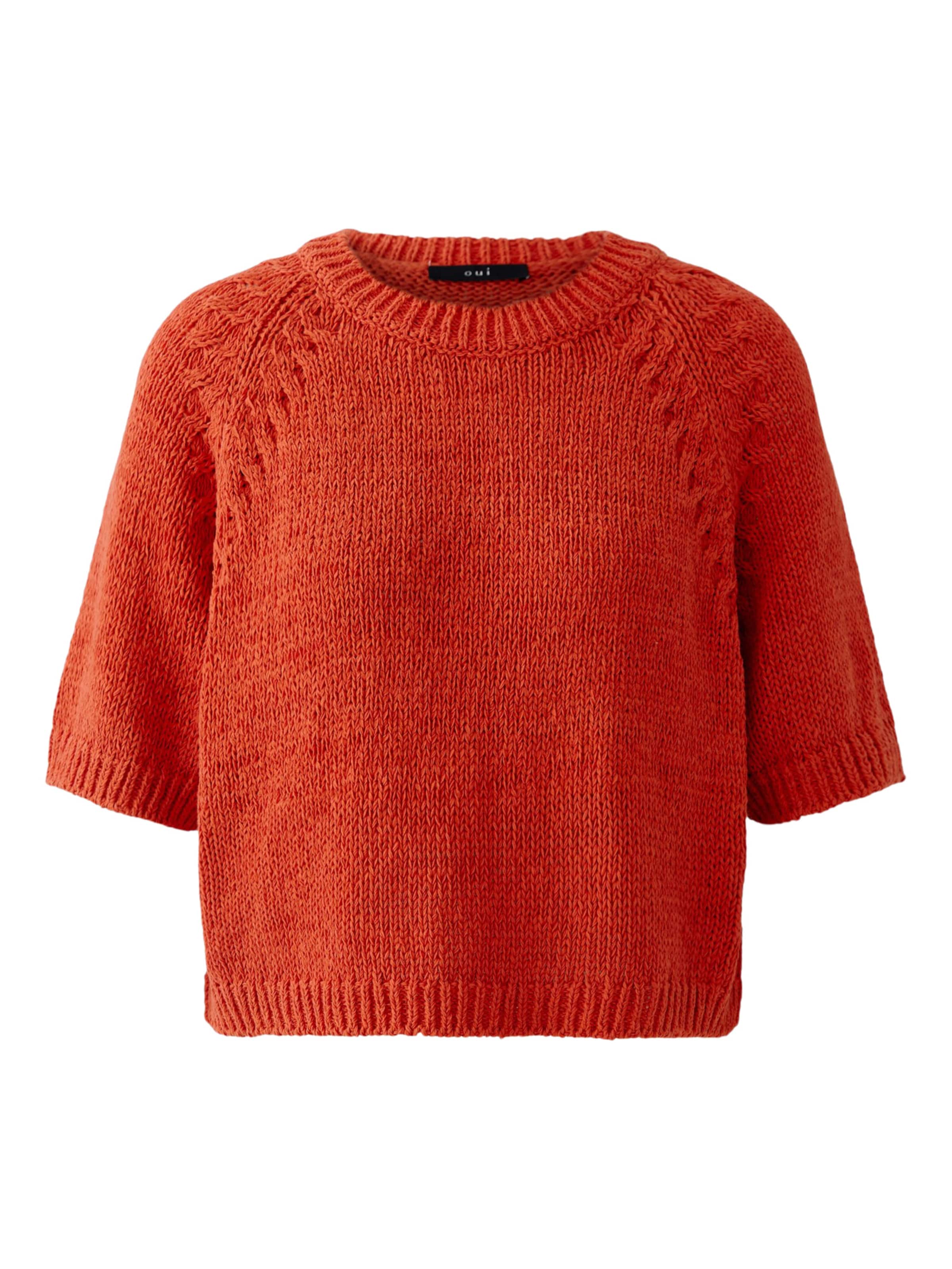 OUI Pullover in Orange: Vorderseite