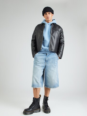 Abercrombie & Fitch Jacke in Schwarz
