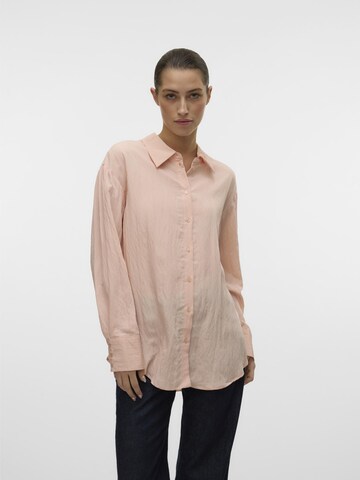 Chemisier 'VMMPayton' VERO MODA en rose : devant