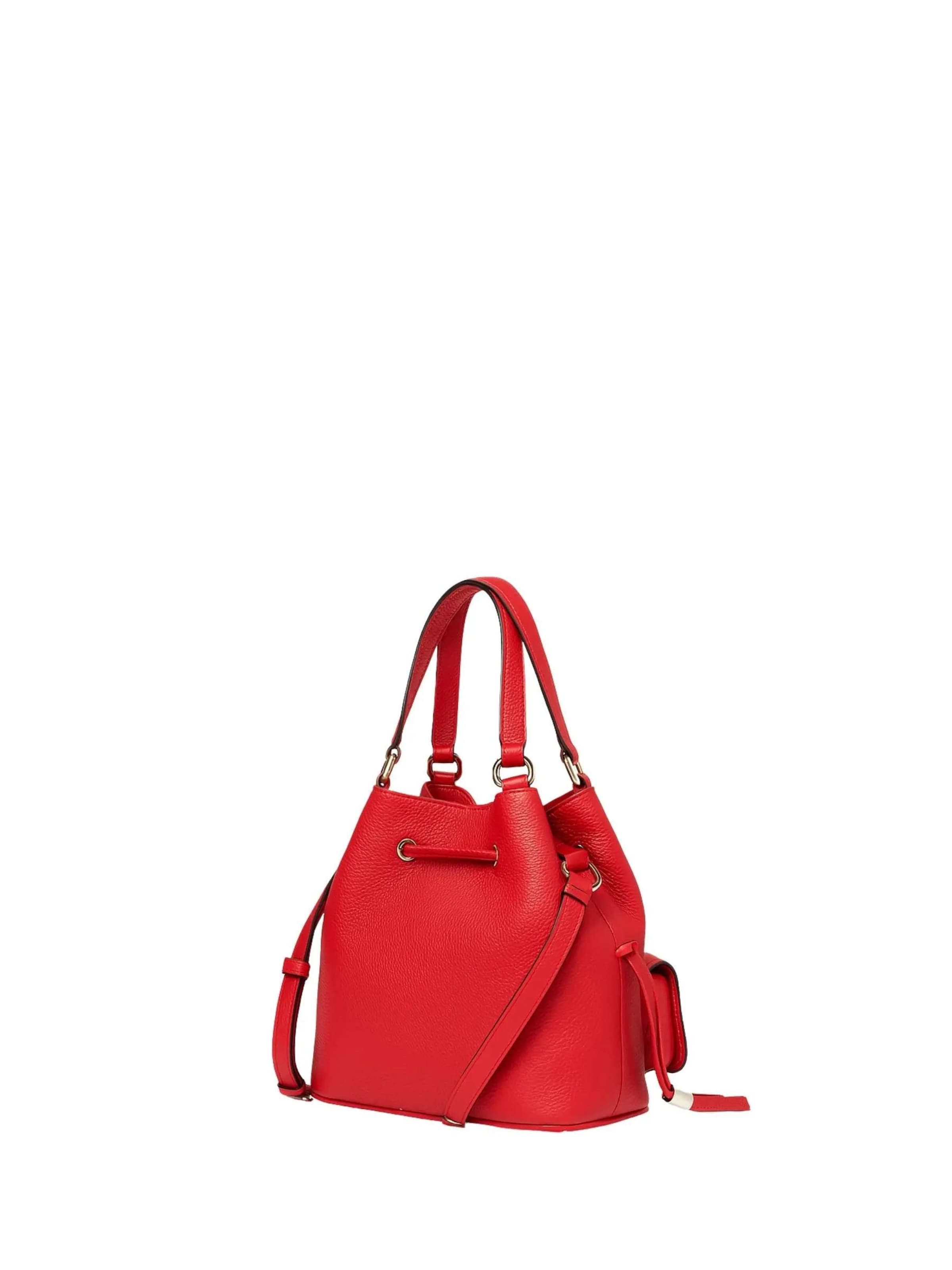 Lancel Handtas 'Sac Seau M Lancel 1Er Flirt Rouge' in Rood
