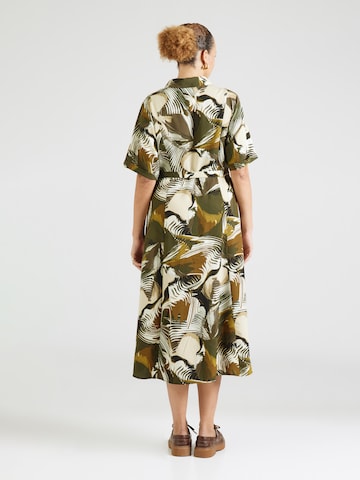 Vero Moda Curve Shirt dress 'VMCRUBY' in Green