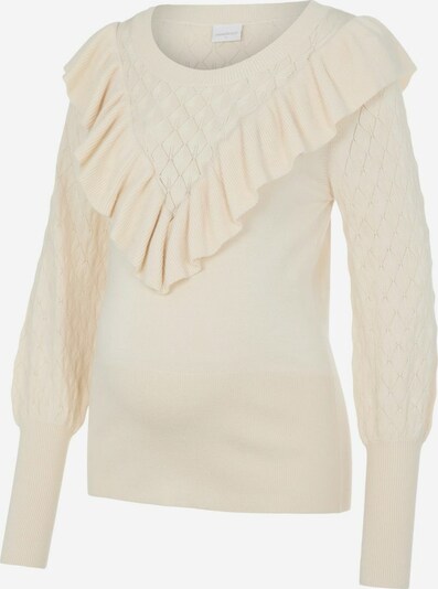 MAMALICIOUS Umstandspullover in beige, Produktansicht