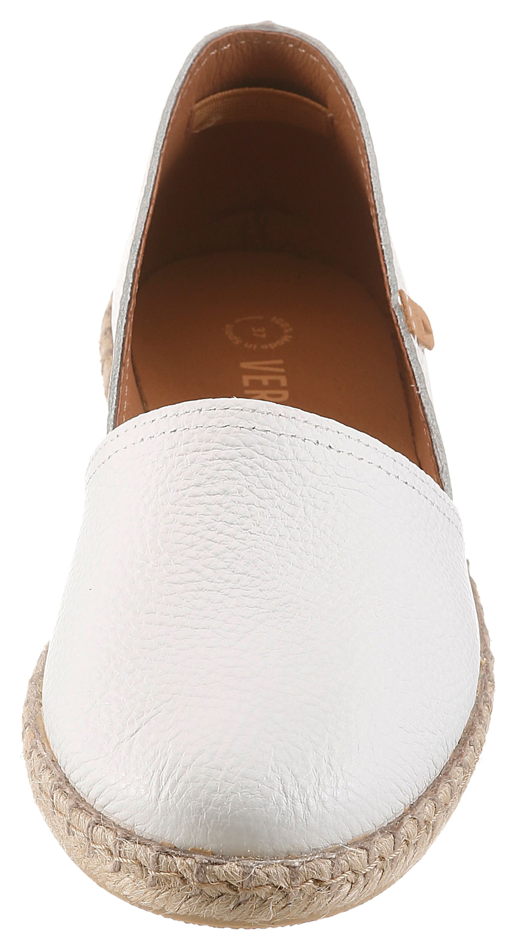 VERBENAS Espadrilles in Weiß