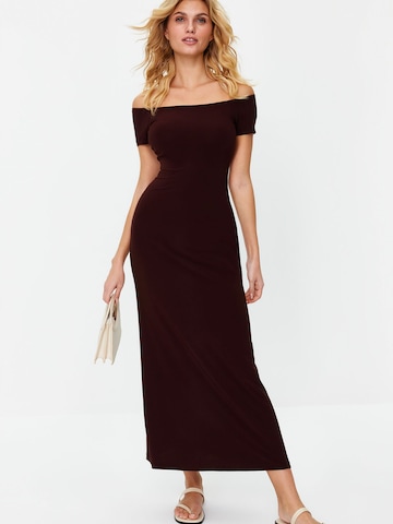 Trendyol Kleid in Braun: Vorderseite