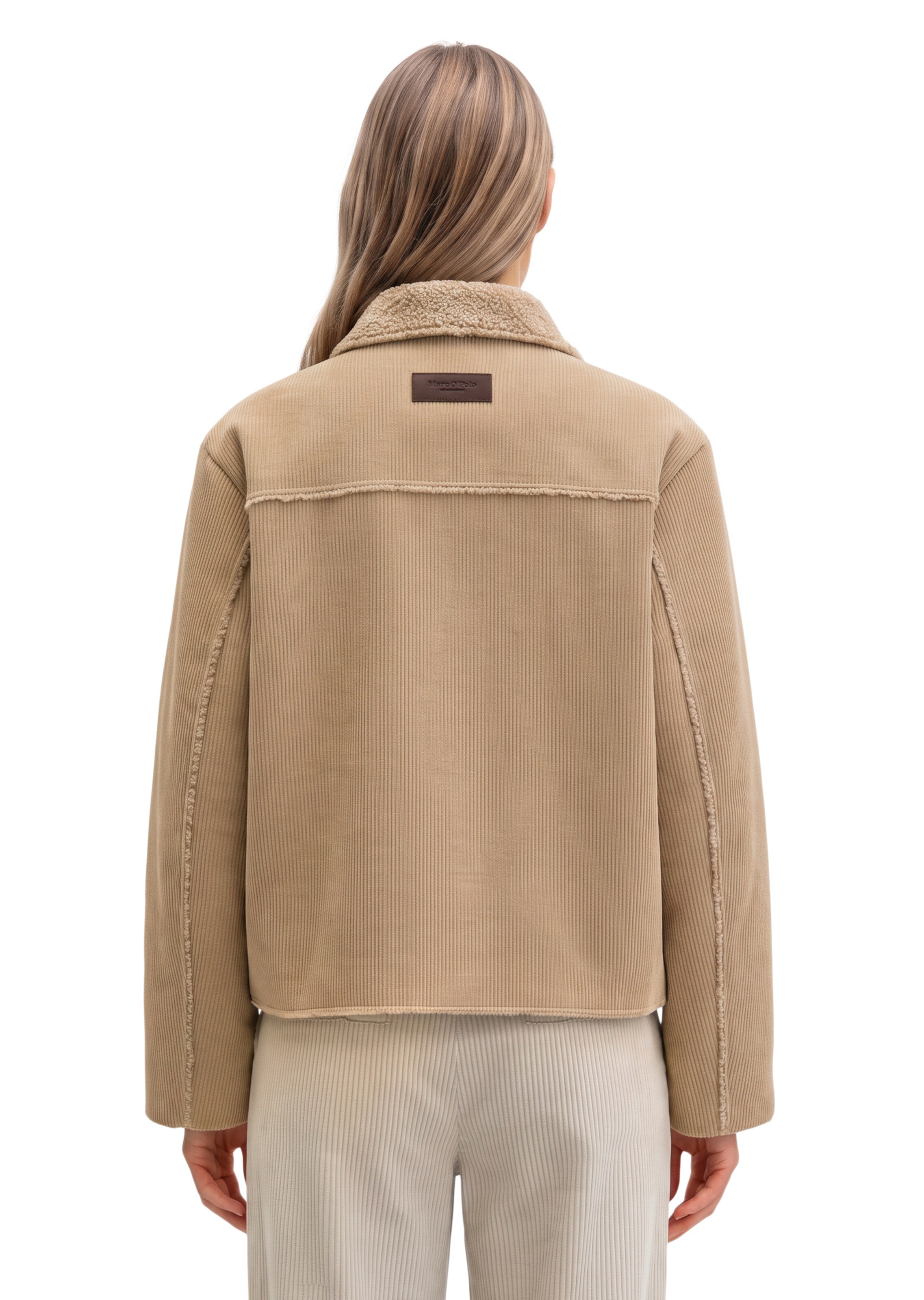 Marc O'Polo Tussenjas in Beige: terug