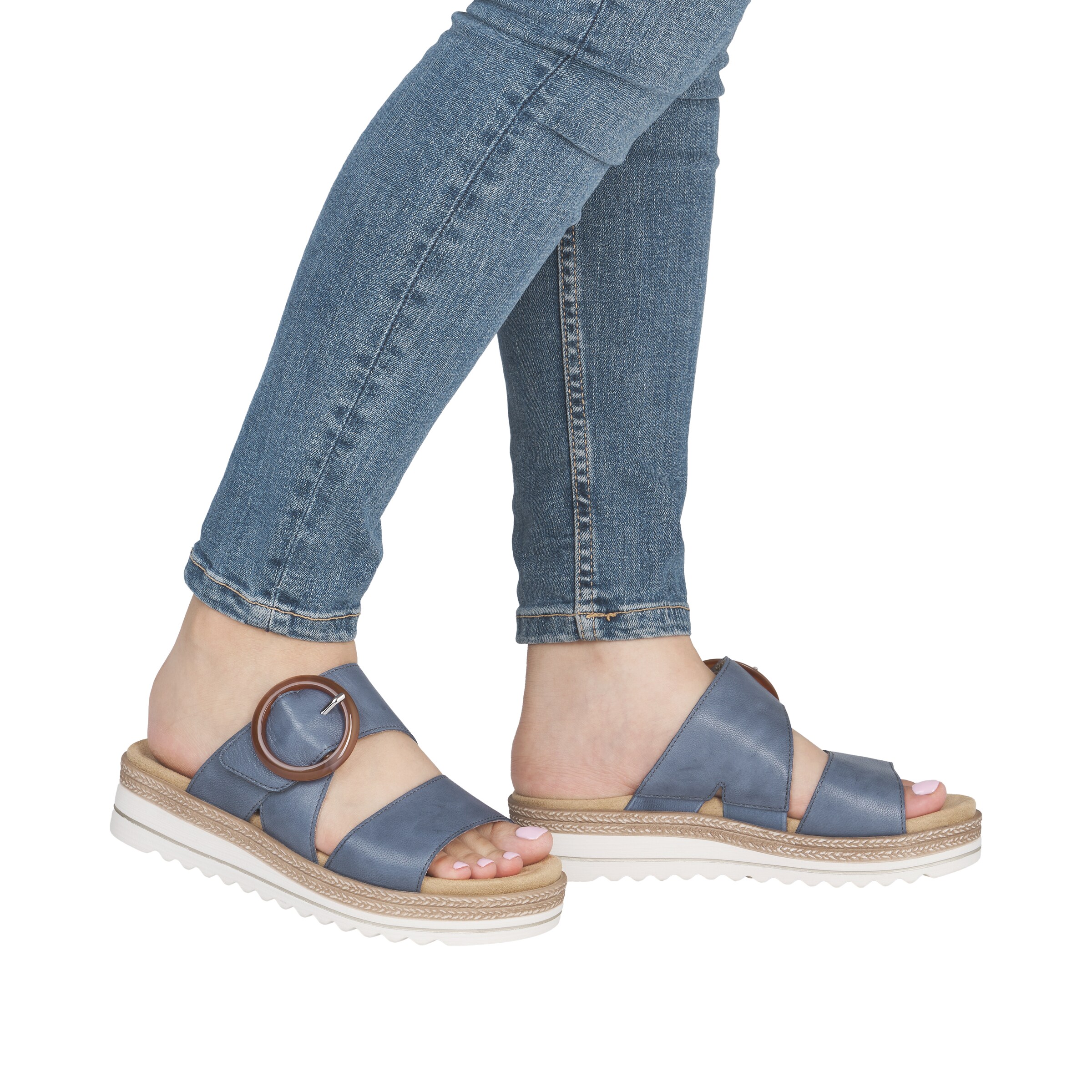 REMONTE Mules in Blue