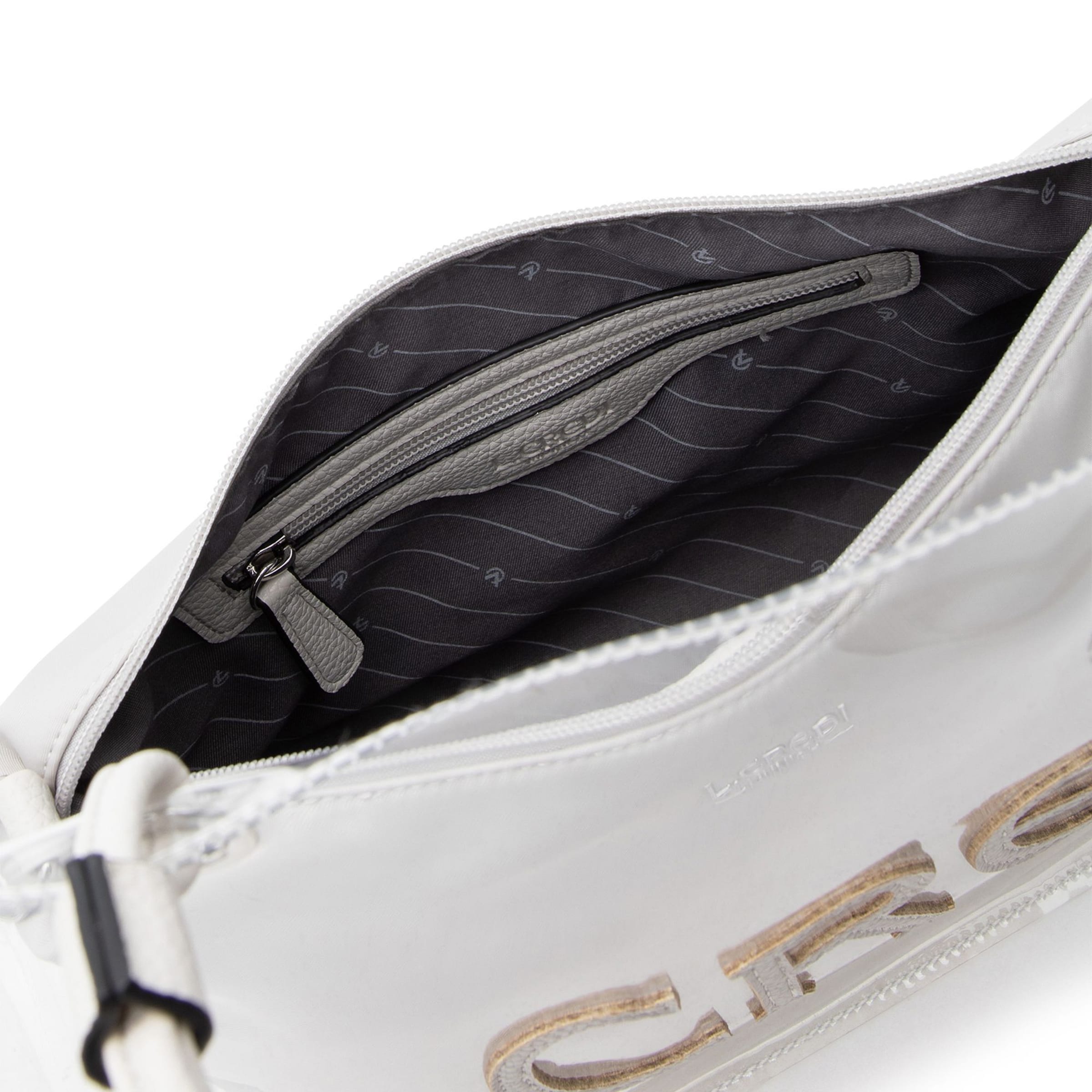 Borsa a spalla 'Reja ' di L.CREDI in grigio