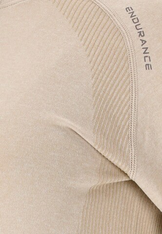 ENDURANCE Functioneel shirt 'Halen' in Beige