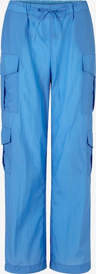 Rich & Royal Pantalon cargo en bleu néon, Vue avec produit