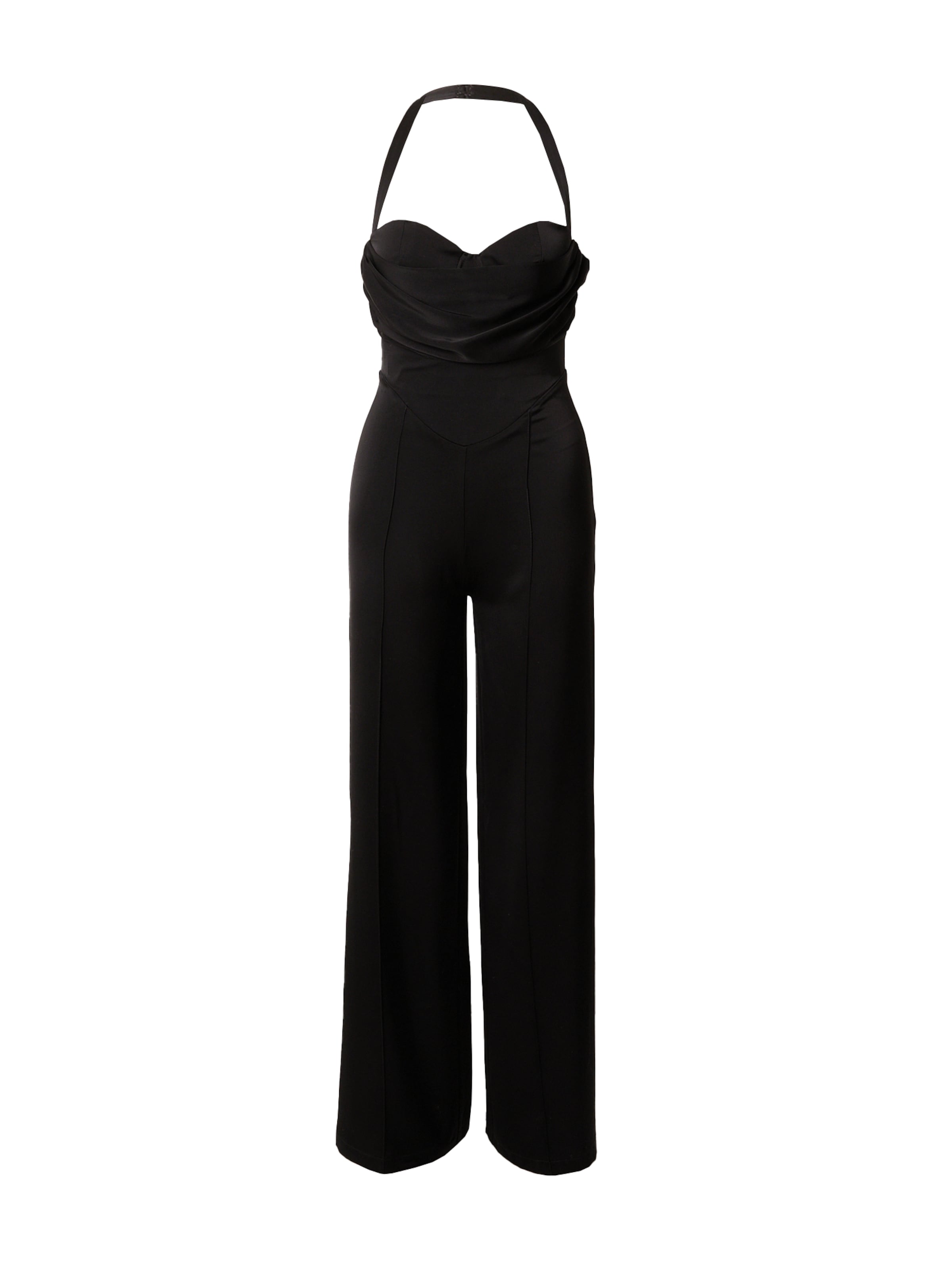 Misspap Jumpsuit i sort: forside