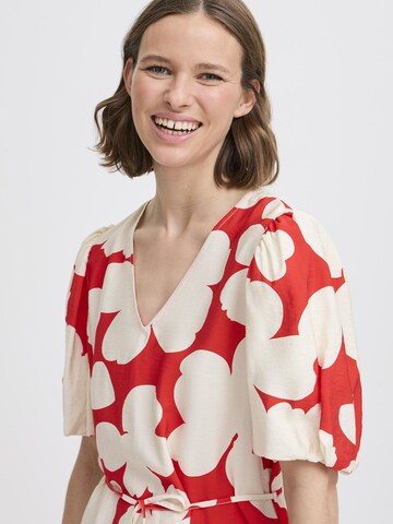 b.young - Vestido 'Byibine' em vermelho