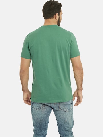 Jan Vanderstorm T-Shirt 'Benyamin' in Grün