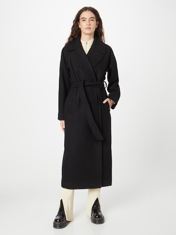 WEEKDAY Ανοιξιάτικο και φθινοπωρινό παλτό 'Kia' σε μαύρο: μπροστά