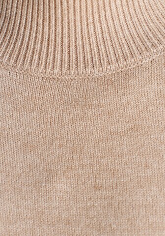 TAMARIS Knitted dress in Beige