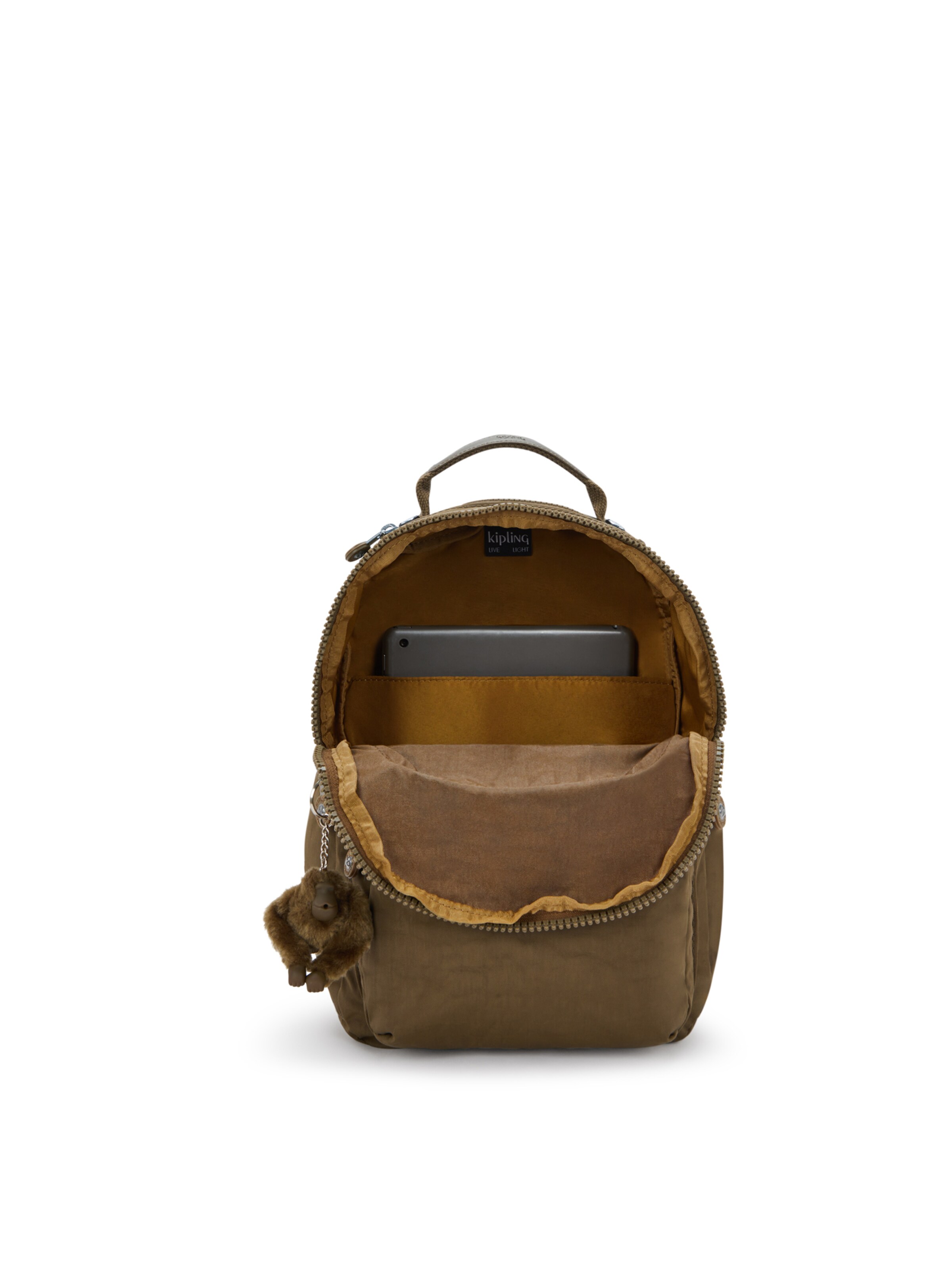 KIPLING - Mochila 'Seoul S' em verde