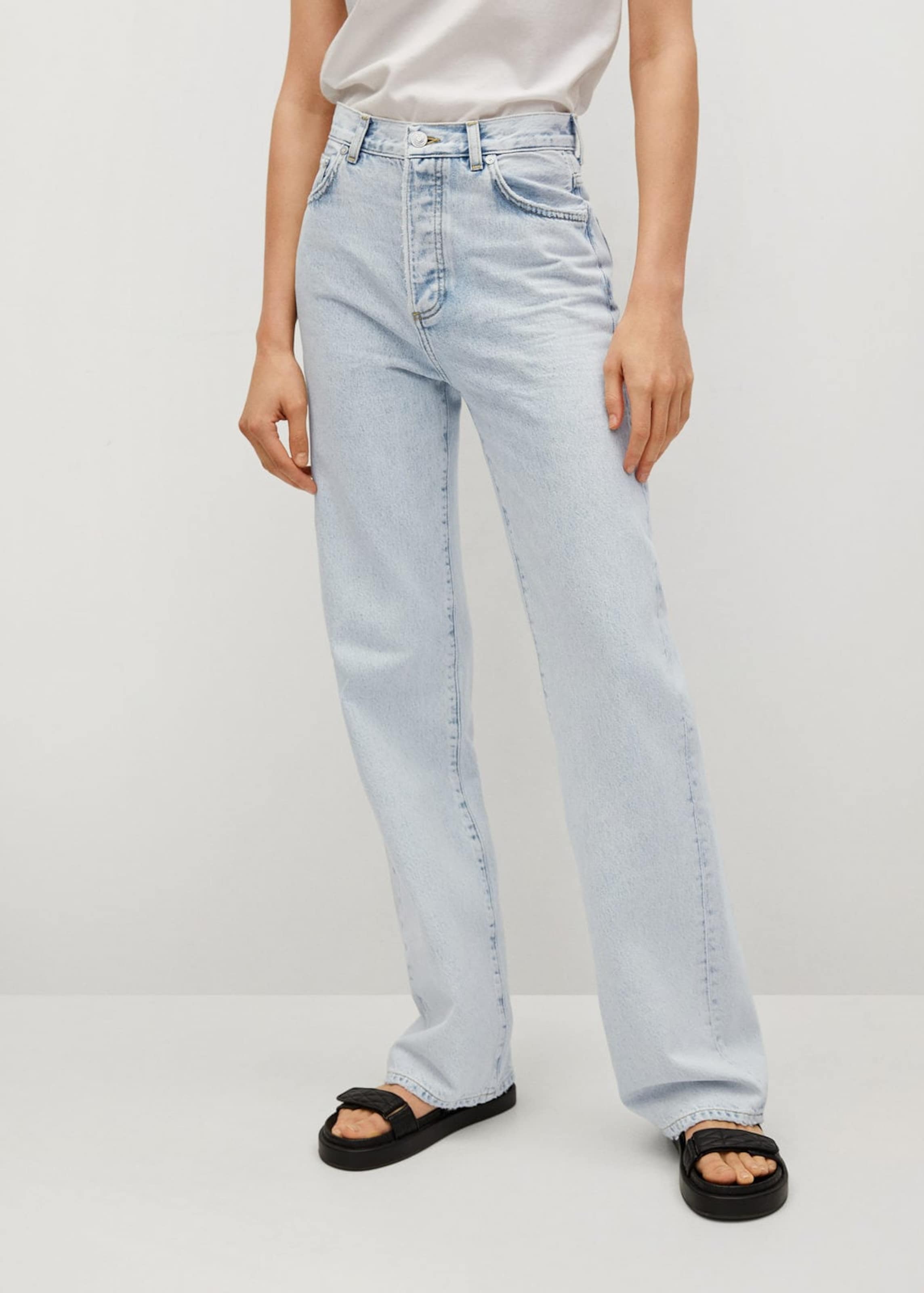 MANGO Jeans 'Kaia' in Lichtblauw | ABOUT YOU
