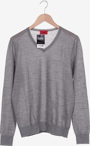 HUGO Sweater & Cardigan in M in Grey: front