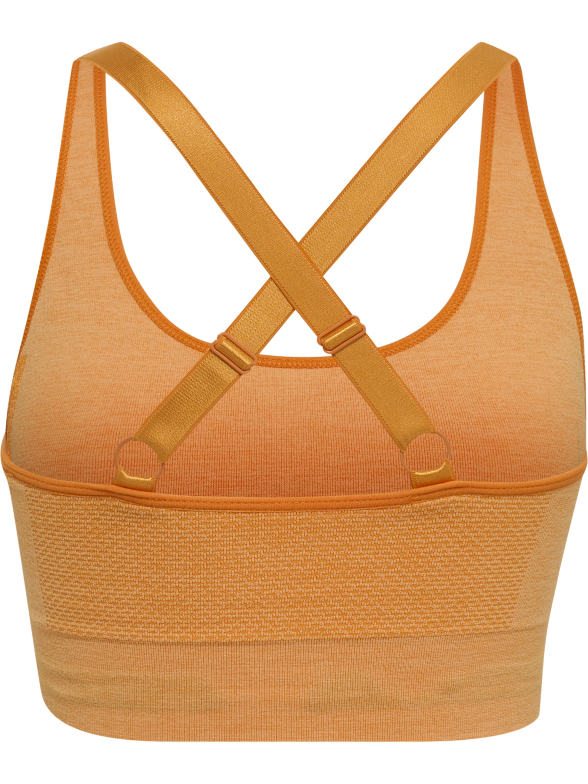 Bustino Top sportivo di Hummel in arancione