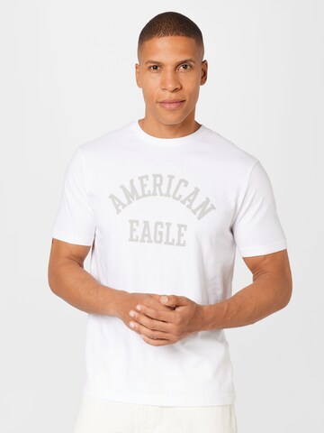 American Eagle Shirt in White: front