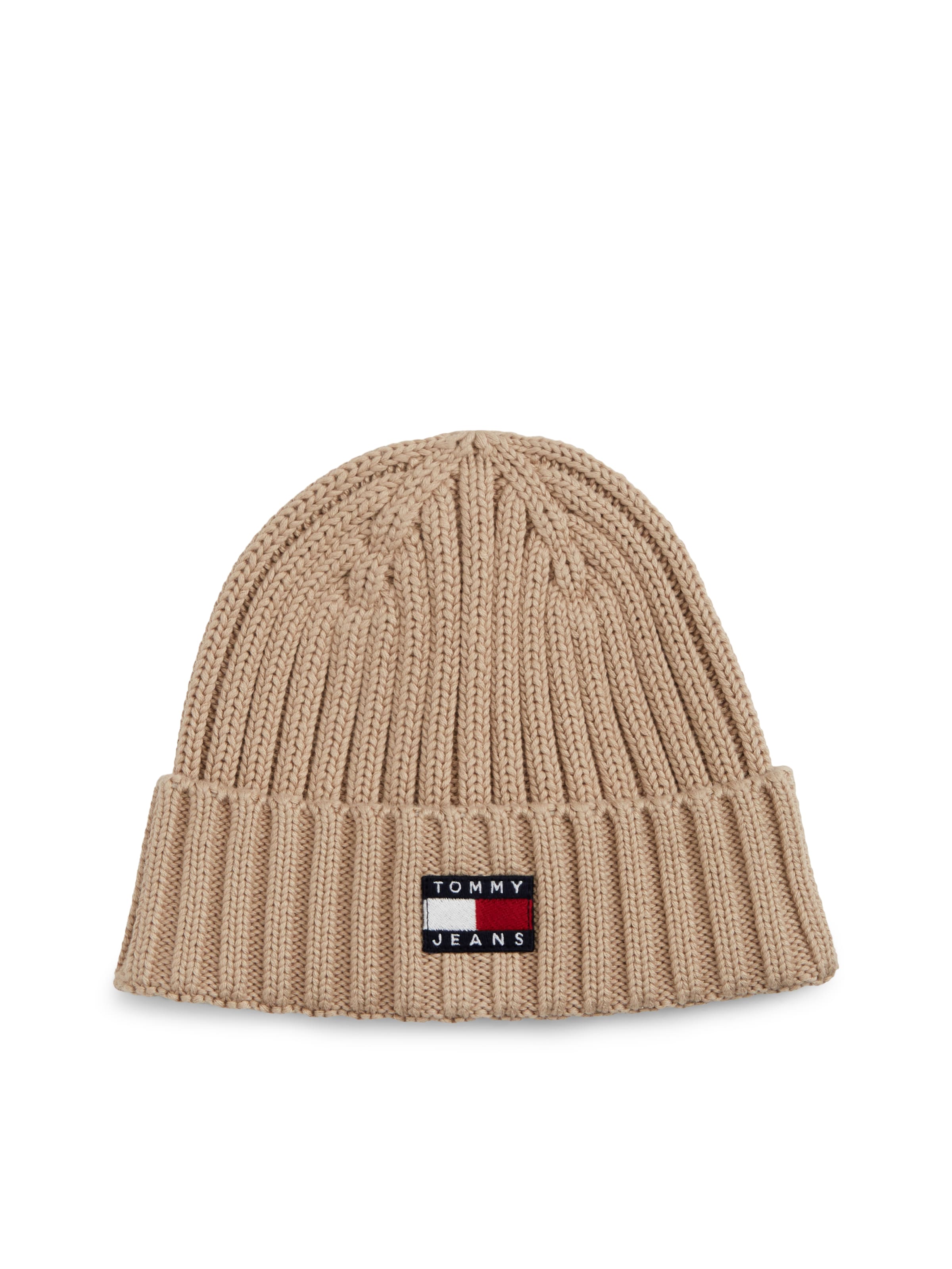 Berretto 'HERITAGE' di Tommy Jeans in beige: frontale
