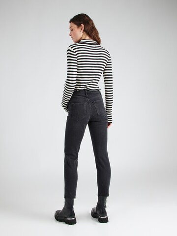 Coupe slim Jean River Island en noir