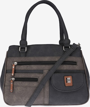 Christian Wippermann Handtasche 'Große Damen Tasche Umhängetasche Schultertasche' in Schwarz: Vorderseite